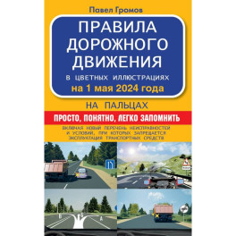 Правила дорожного движения на пальцах: просто, понятно, легко запомнить на 1 мая 2024 года