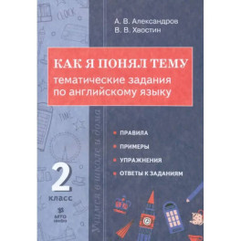 Английский язык. 2 класс. Как я понял тему. Тематические задания