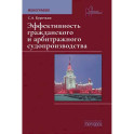 Эффективность гражданского и арбитражного судопроизводства. Монография