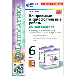 Математика. 6 класс. Контрольные и самостоятельные работы к учебнику Н. Я. Виленкина